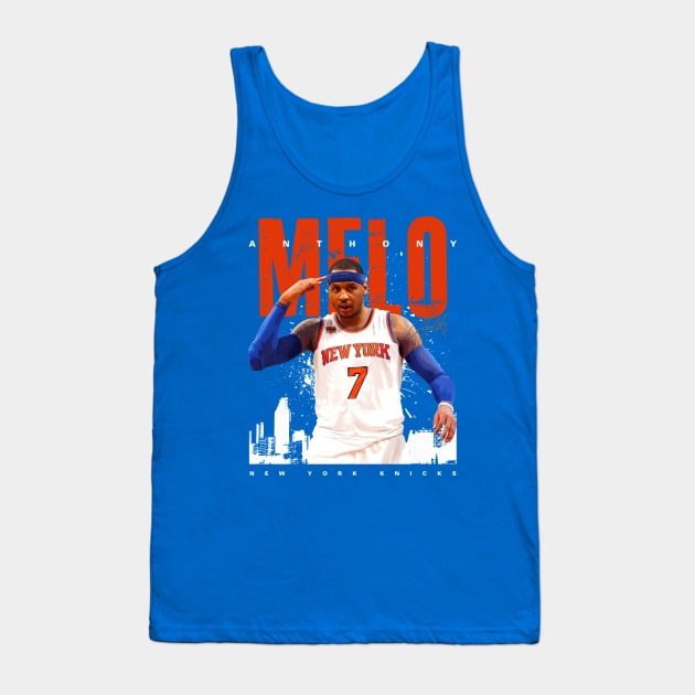 Carmelo Anthony 3 to the Dome Tank Top by Juantamad